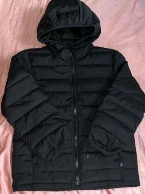 GAP Kids • Boys Size S • Black Cold Control Puffer Jacket